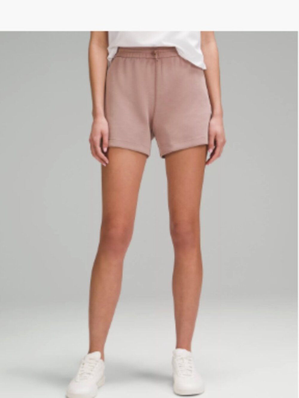 Lululemon Softstreme High Rise Short 4" Twilight Rose Size 10